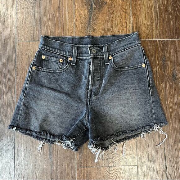 Levi's® Premium RIBCAGE WOMEN'S SHORTS SZ 25/0 - Picture 4 of 9